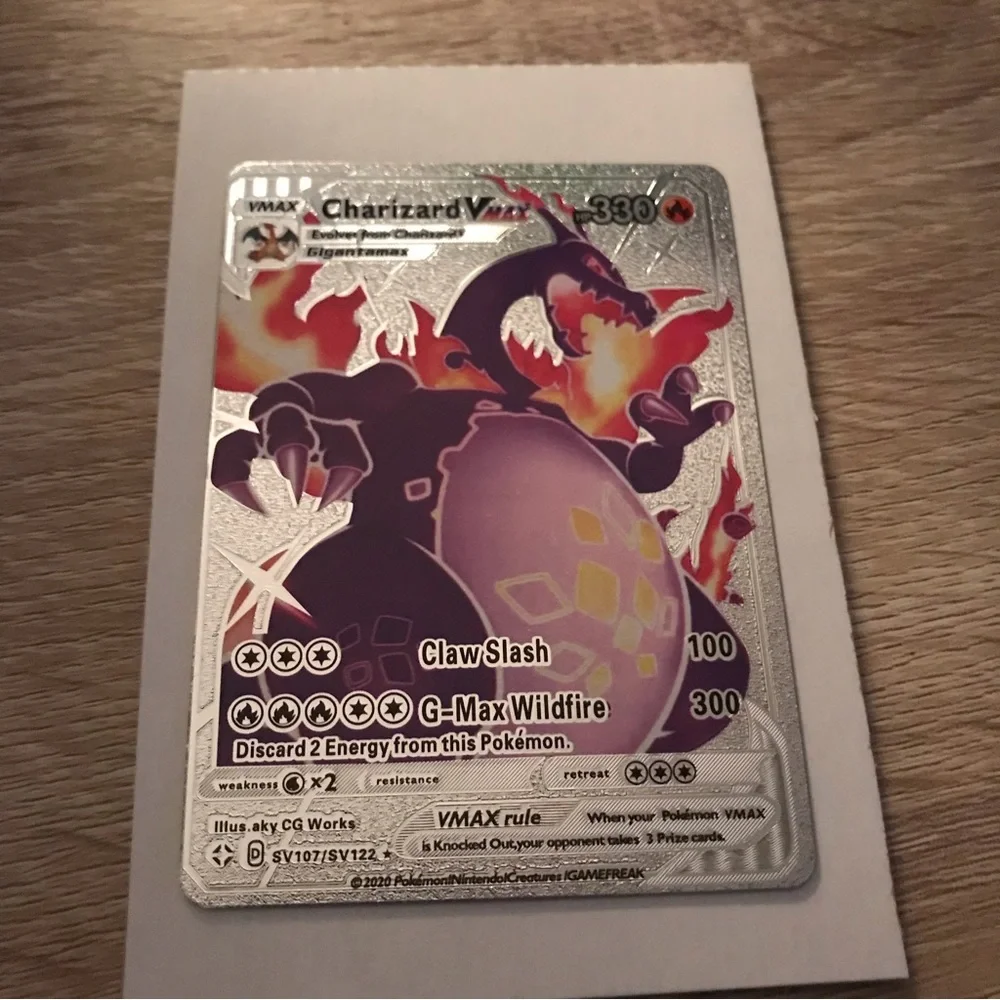 blue charizard pokemon card Mega Charizard X ex SAR PSA TAG Beckett main image 1